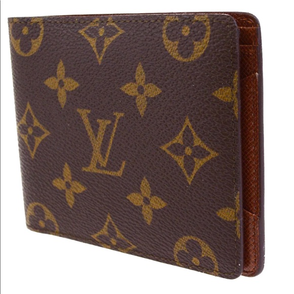 LOUIS VUITTON Logos Bifold Wallet Vintage Monogram - Picture 2 of 8